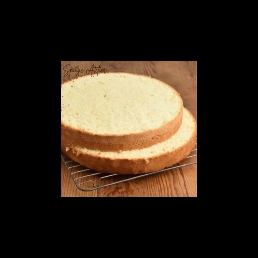 VANILLA  CAKE SPONGE  (ROUND)