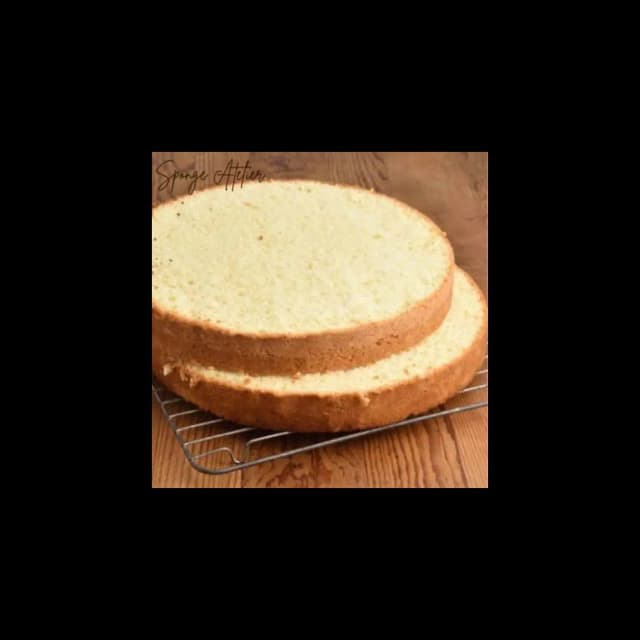 VANILLA  CAKE SPONGE  (ROUND)