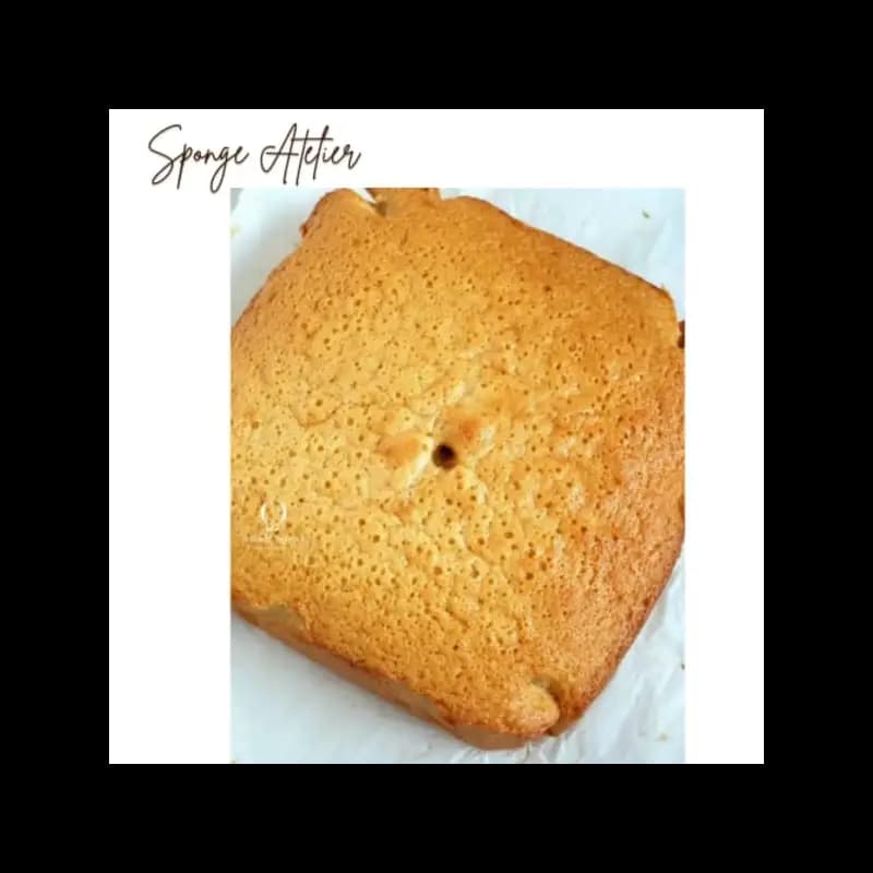 PINEAPPLE CAKE SPONGE 1P (SQUARE)