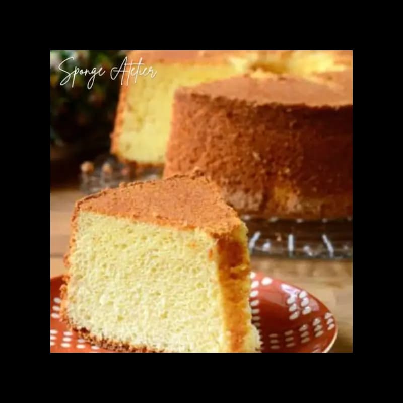 VANILLA  CAKE SPONGE  (ROUND)